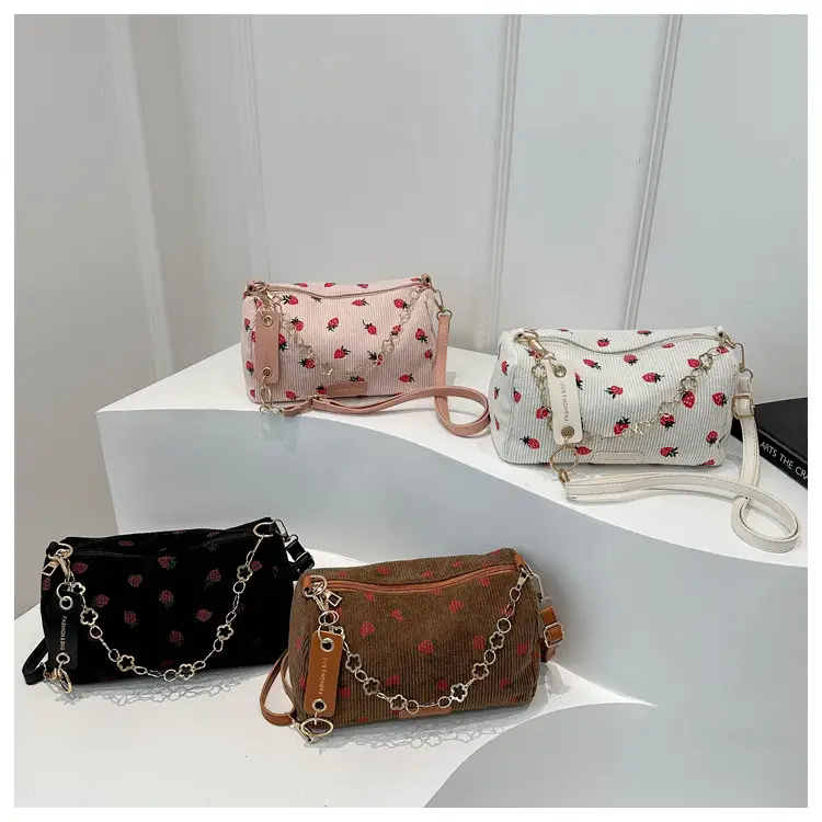 Korean Style Floral Shoulder Bag for Girls 2024 — feature 24
