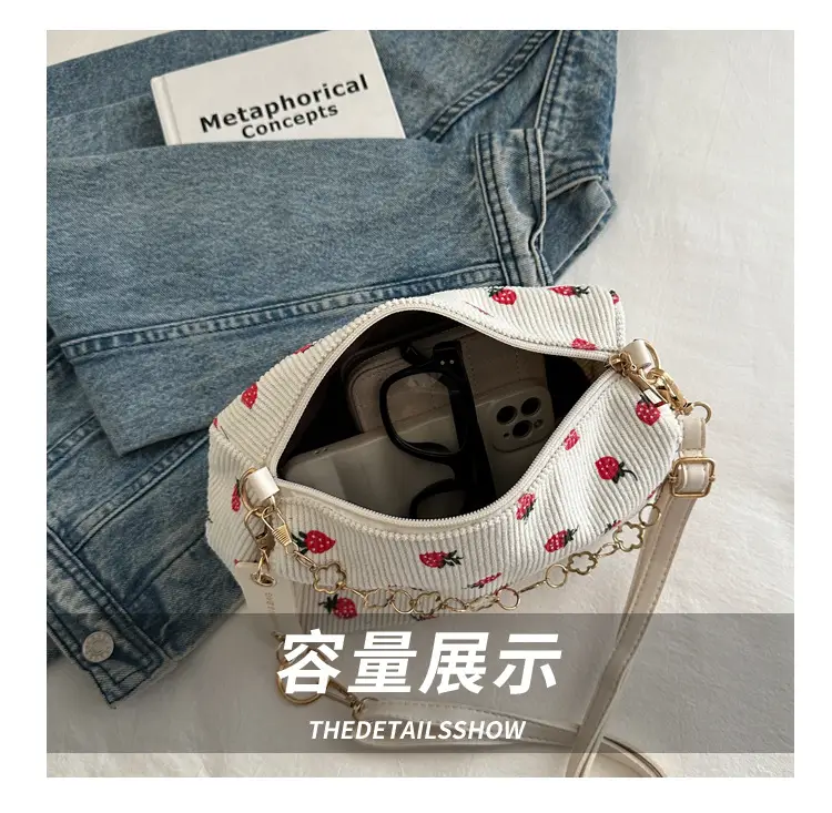 Korean Style Floral Shoulder Bag for Girls 2024 — feature 6