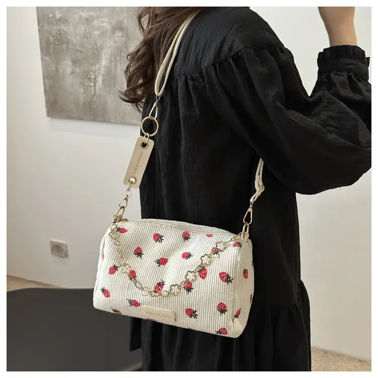 Korean Style Floral Shoulder Bag for Girls 2024 — feature 8
