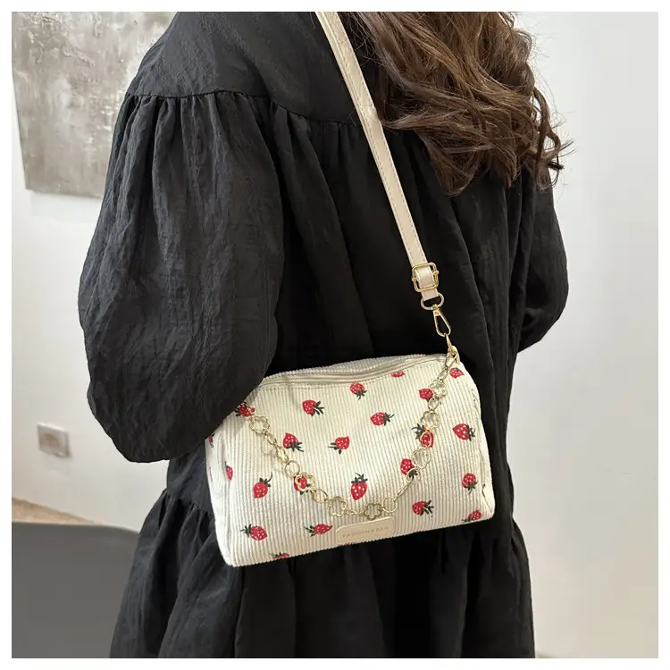 Korean Style Floral Shoulder Bag for Girls 2024 — feature 9