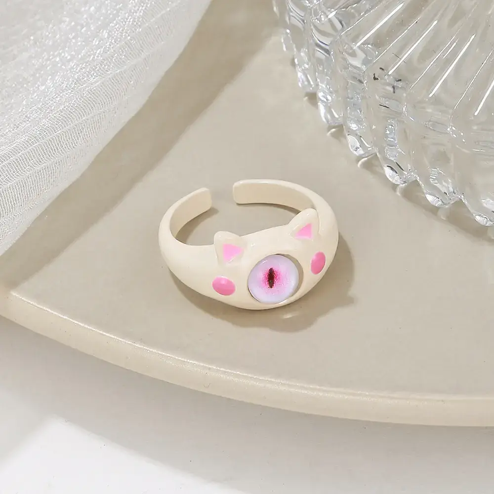 Funny One-Eyed Monster Ring Niche Design - Image 2