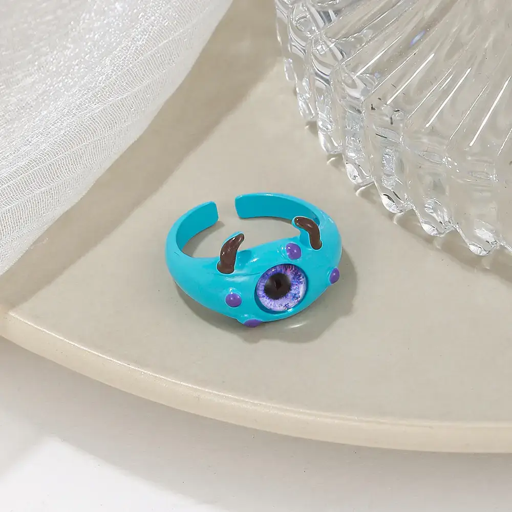 Funny One-Eyed Monster Ring Niche Design - Image 5
