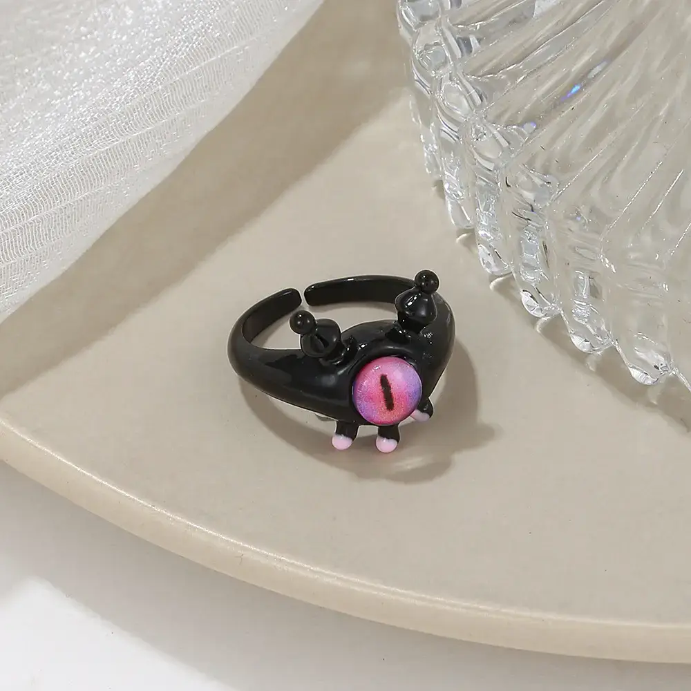 Funny One-Eyed Monster Ring Niche Design - Image 7