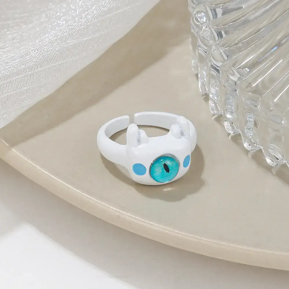 Funny One-Eyed Monster Ring Niche Design - Image 9