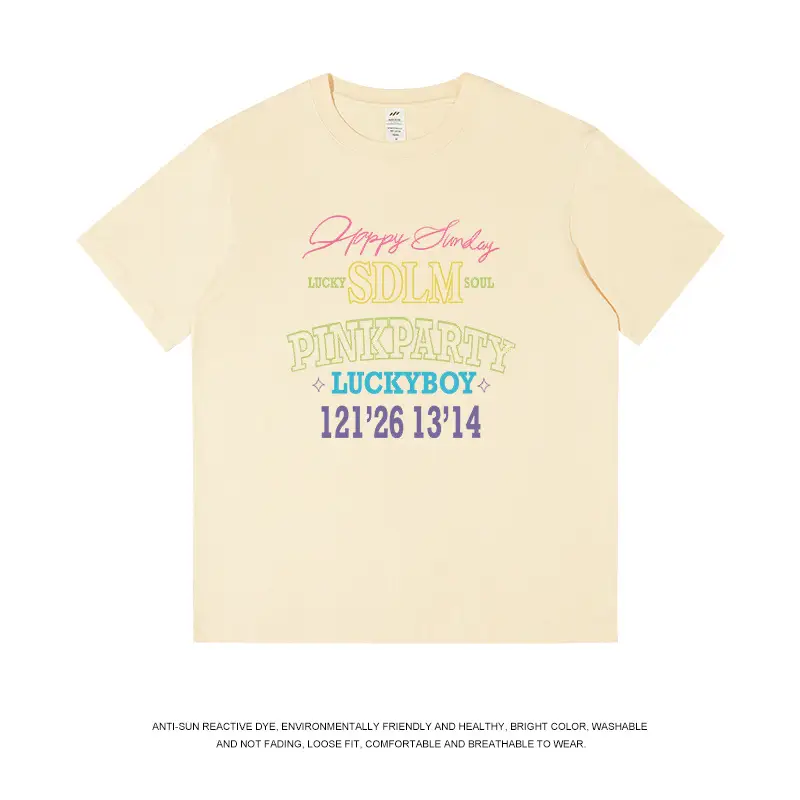 Teenager Pinkberry Lucky Boy T-Shirt Maroon Cotton