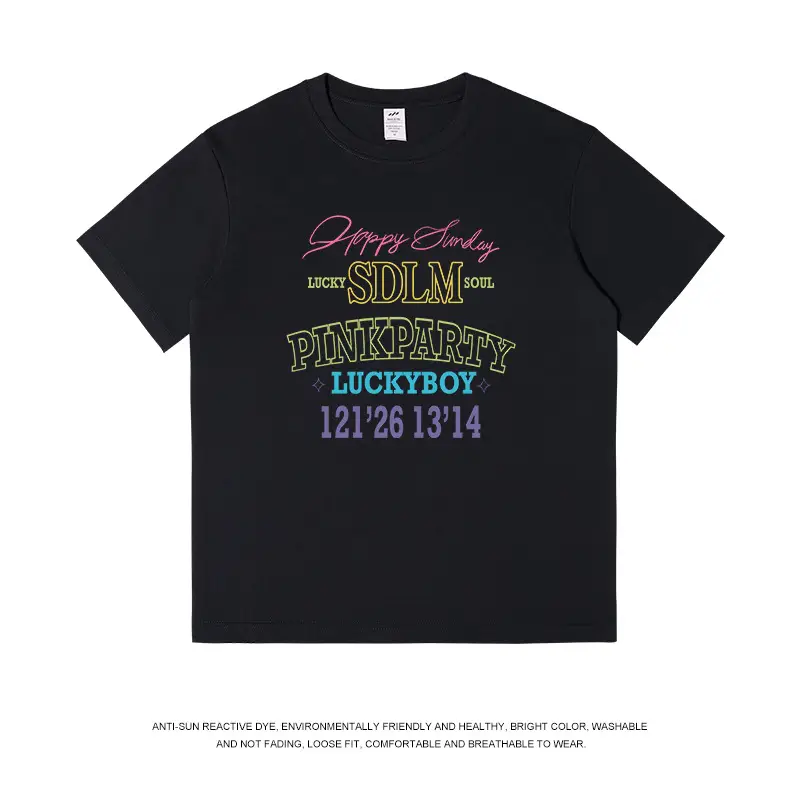 Teenager Pinkberry Lucky Boy T-Shirt Maroon Cotton
