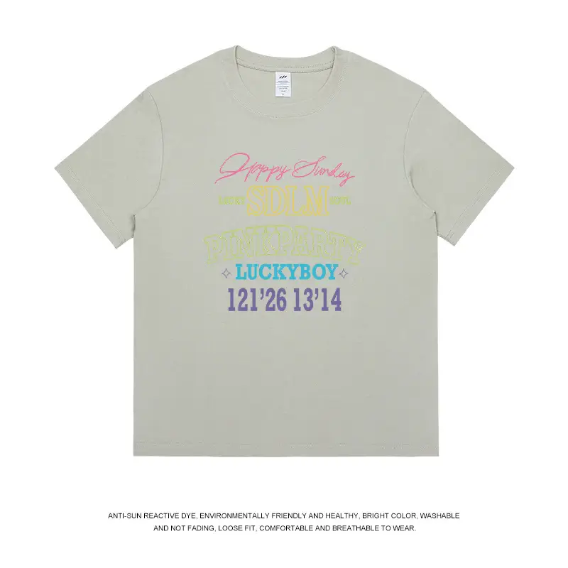 Teenager Pinkberry Lucky Boy T-Shirt Maroon Cotton