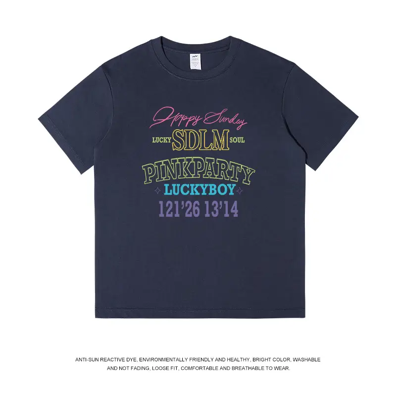 Teenager Pinkberry Lucky Boy T-Shirt Maroon Cotton