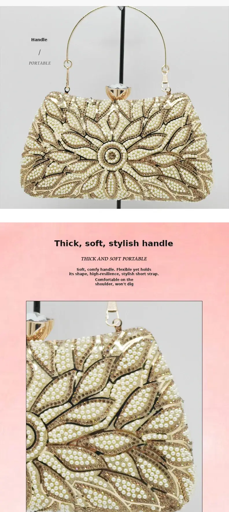 2025 Banquet Bag Women Handbag Light Luxury Embroidered — feature 3