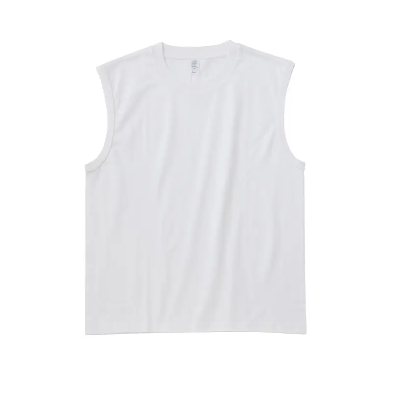 Men's Sleeveless Heavy Cotton Vest Teal