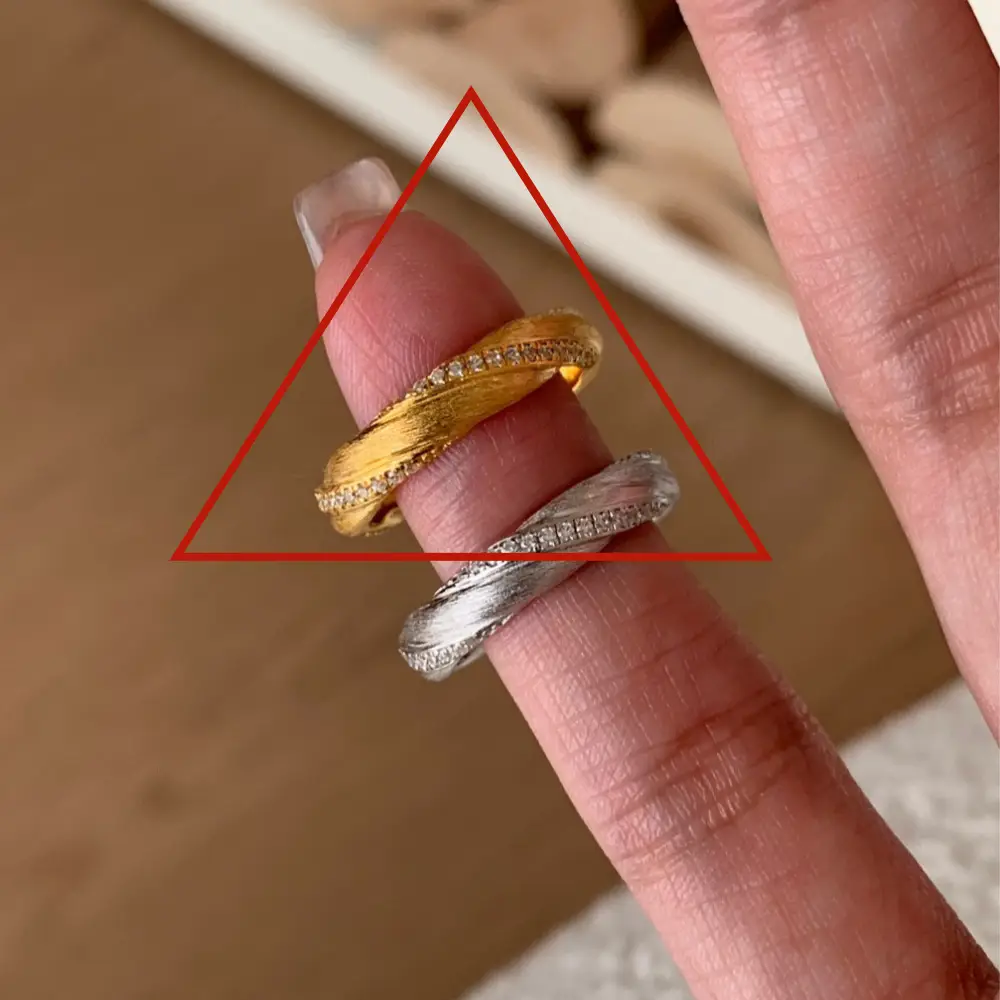 Korean New Product 925 Sterling Silver Plain Ring for Women, Light Luxury Niche Ins-Style High-End Adjustable Open Ring