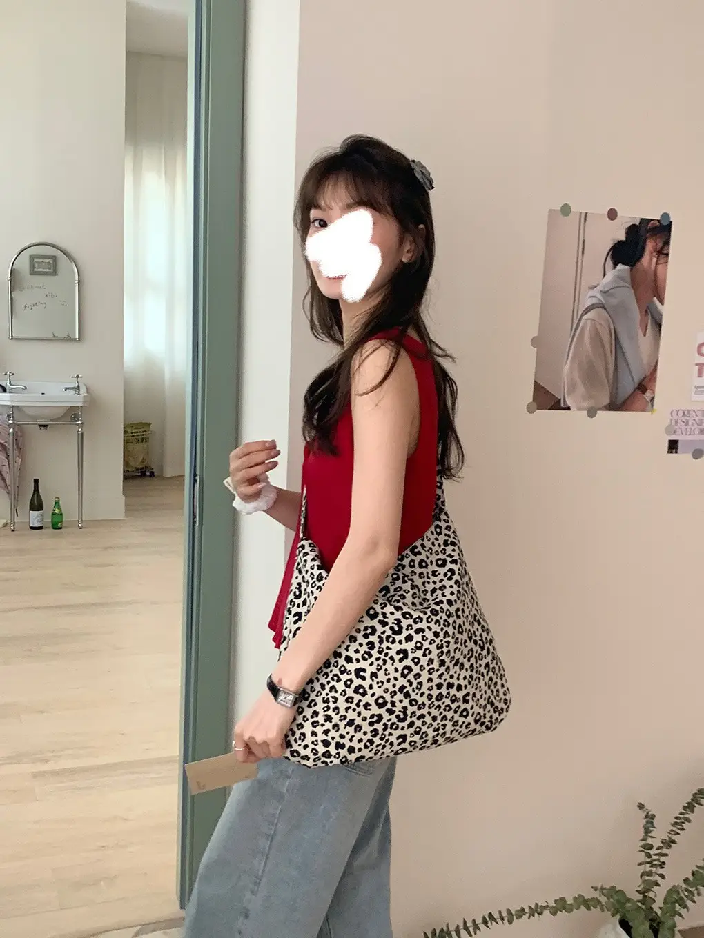 Leopard Print Crossbody Bag for Women Large Capacity — feature 21