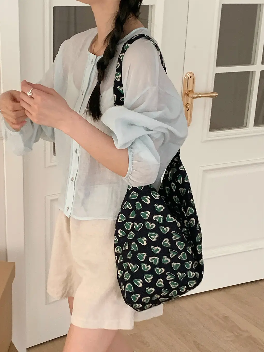 Leopard Print Crossbody Bag for Women Large Capacity