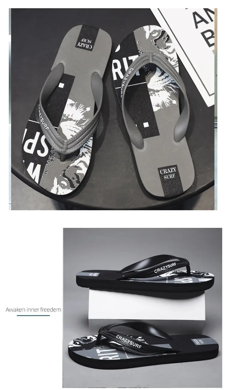 2023 Summer Men's Flip-Flops 39-44 Size Trendyy Casual Beach Men's Flip-Flops Flip-Flops — feature 14
