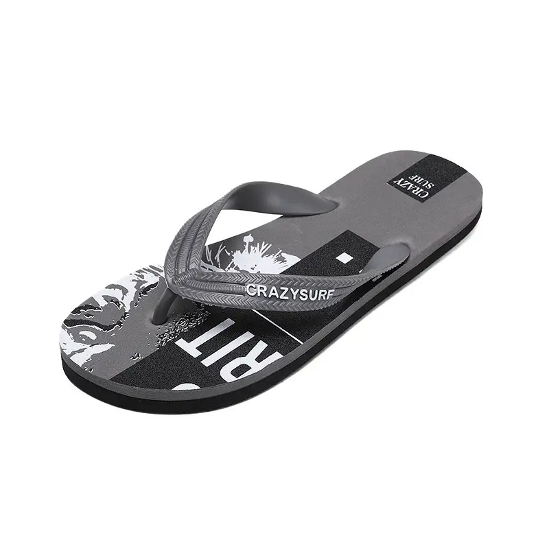 2023 Summer Men's Flip-Flops 39-44 Size Trendyy Casual Beach Men's Flip-Flops Flip-Flops - Image 2