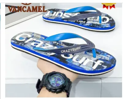 2023 Summer Men's Flip-Flops 39-44 Size Trendyy Casual Beach Men's Flip-Flops Flip-Flops - Image 5