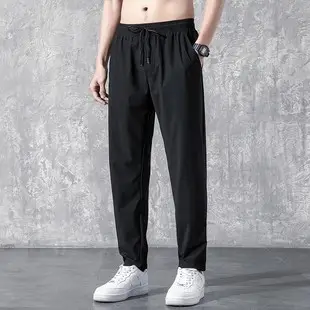 Men Ice Silk Thin Shorts Summer Plus Size — feature 4