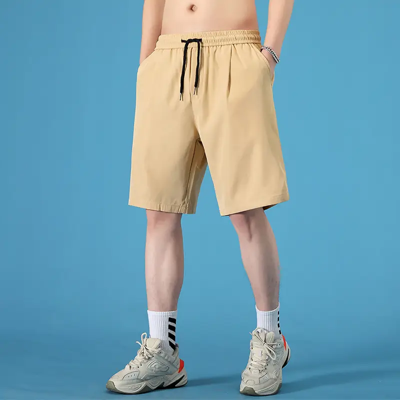Men Ice Silk Thin Shorts Summer Plus Size - Image 6