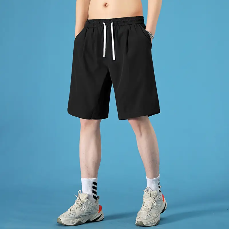 Men Ice Silk Thin Shorts Summer Plus Size - Image 7