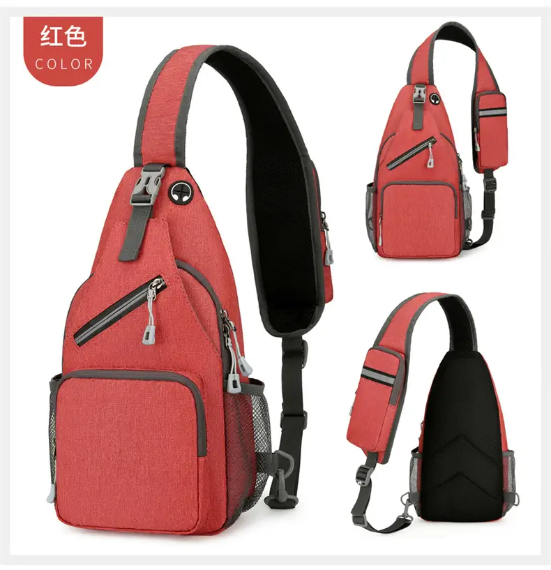 Men's Blue Oxford Crossbody Bag with Anti-Splash Design — feature 31