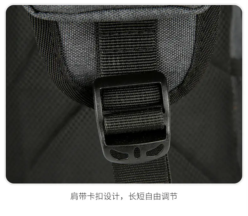 Men's Blue Oxford Crossbody Bag with Anti-Splash Design — feature 44
