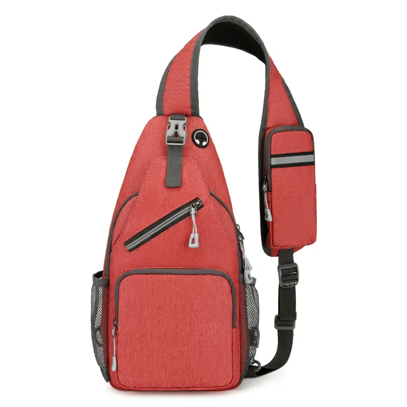 Men's Blue Oxford Crossbody Bag with Anti-Splash Design - Image 5