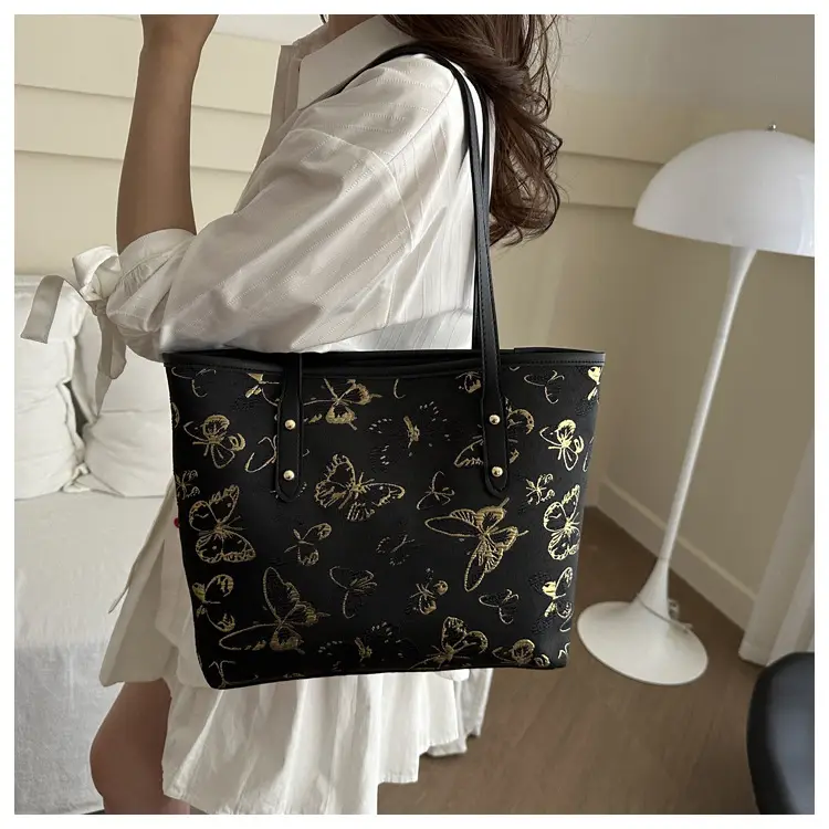 Women Embroidered Butterfly Shoulder Bag 2024 Spring Summer — feature 10