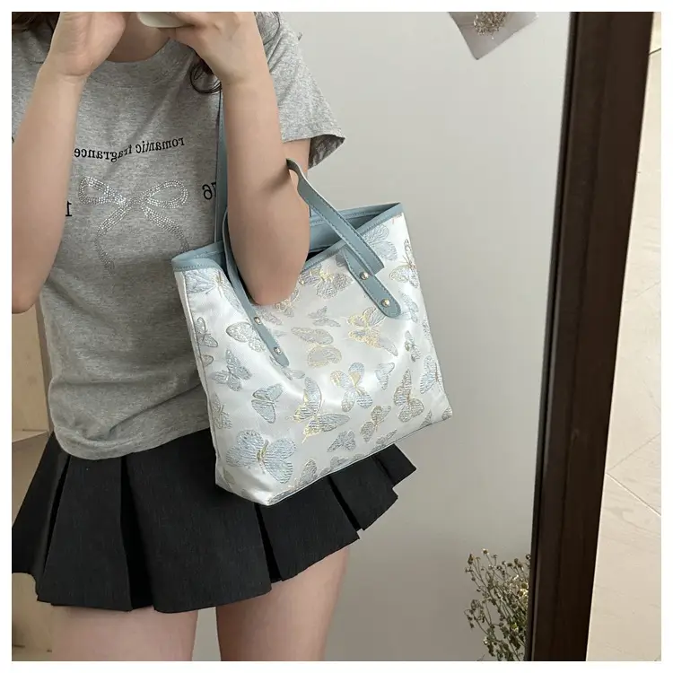 Women Embroidered Butterfly Shoulder Bag 2024 Spring Summer — feature 19