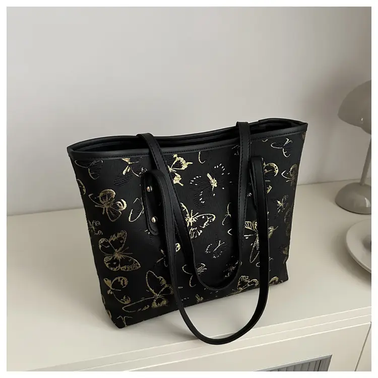 Women Embroidered Butterfly Shoulder Bag 2024 Spring Summer - Image 2