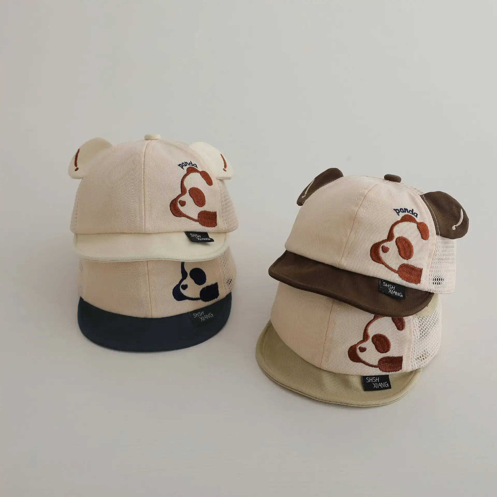 Qiunan Baby Bear Ears Cap Beige 2026 - Image 3