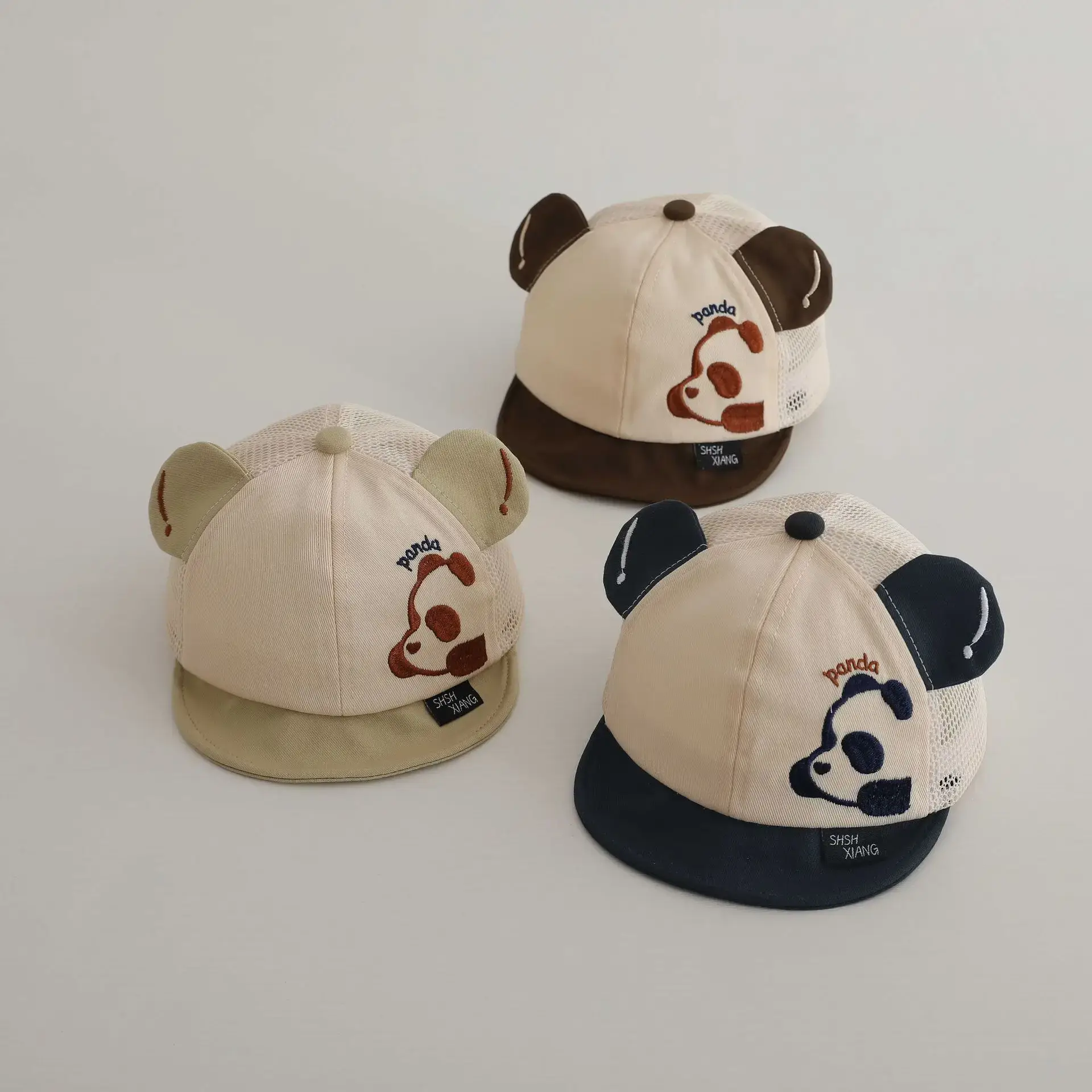 Qiunan Baby Bear Ears Cap Beige 2026 - Image 4