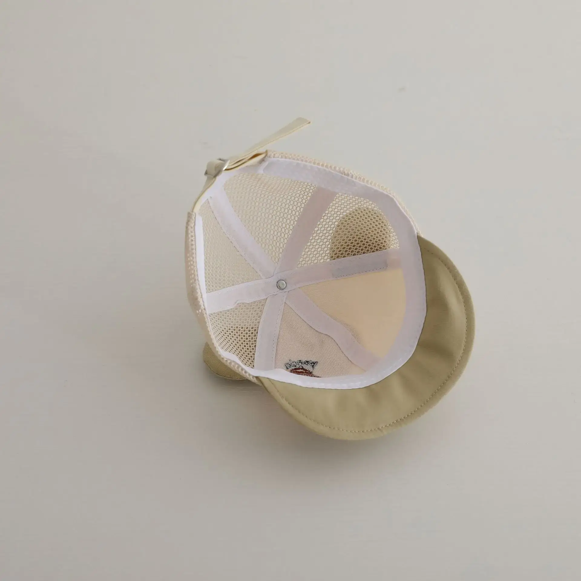 Qiunan Baby Bear Ears Cap Beige 2026 - Image 5
