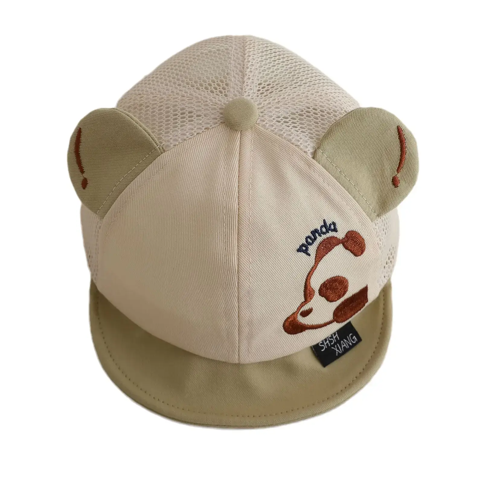 Qiunan Baby Bear Ears Cap Beige 2026 - Image 6