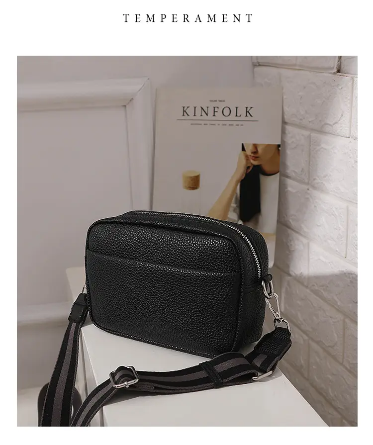 Women's Crossbody Bag Brown White 2025 New — feature 11