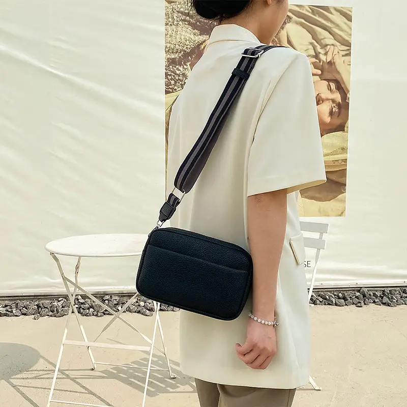 Women's Crossbody Bag Brown White 2025 New — feature 30
