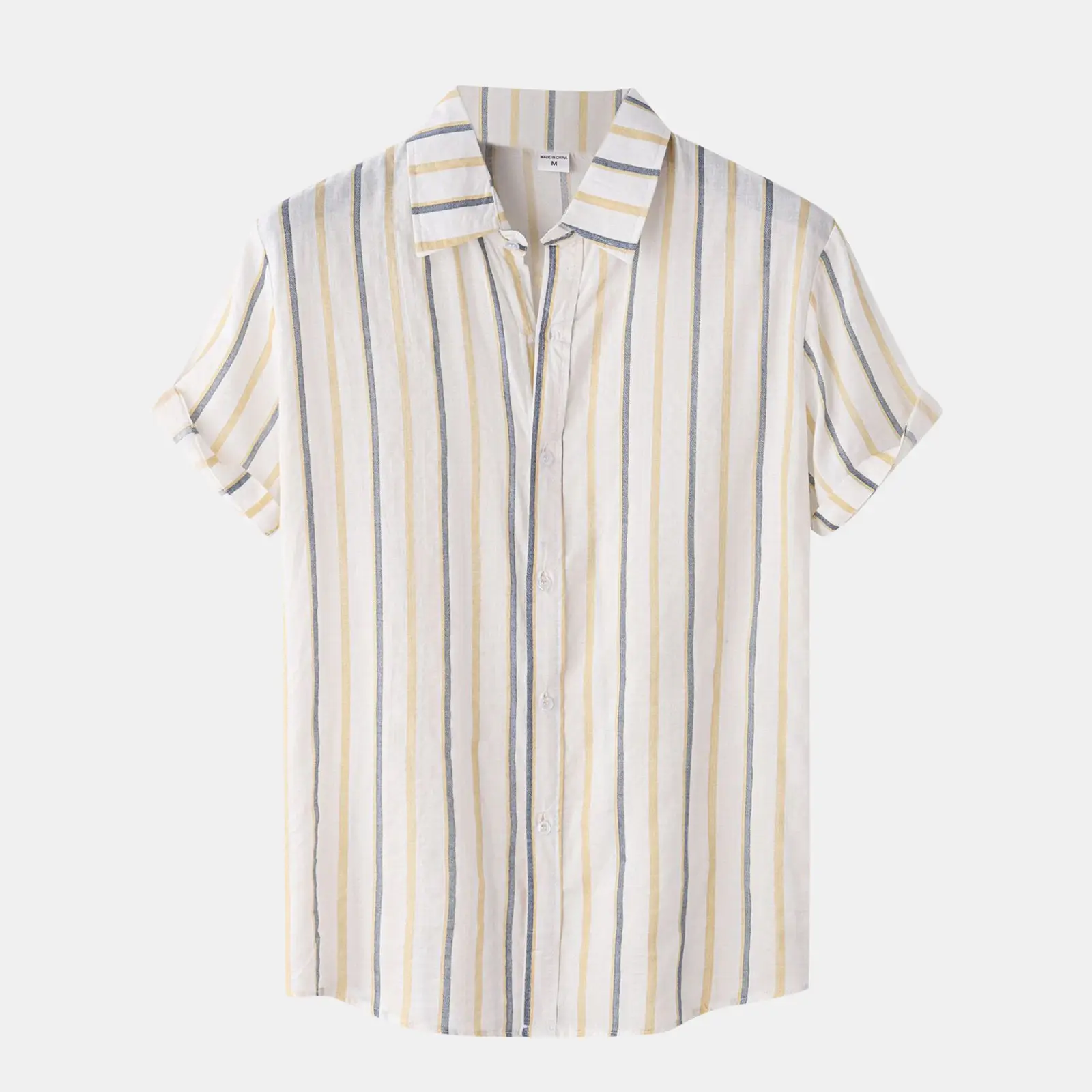 Hawaiian Floral Short Sleeve Shirt for Men - Image 23