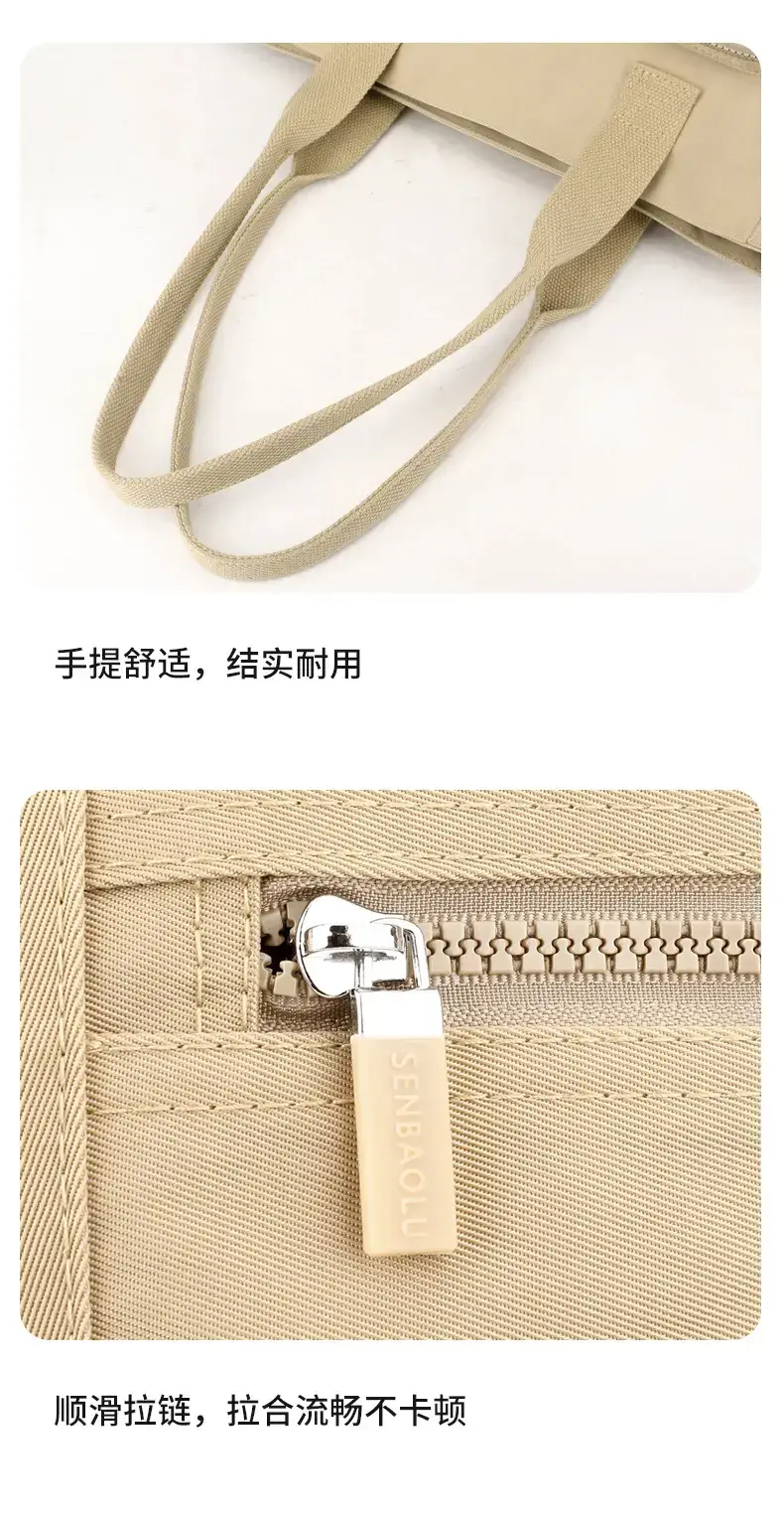 Pink Nylon Shoulder Bag for Women 2024 Spring — feature 29