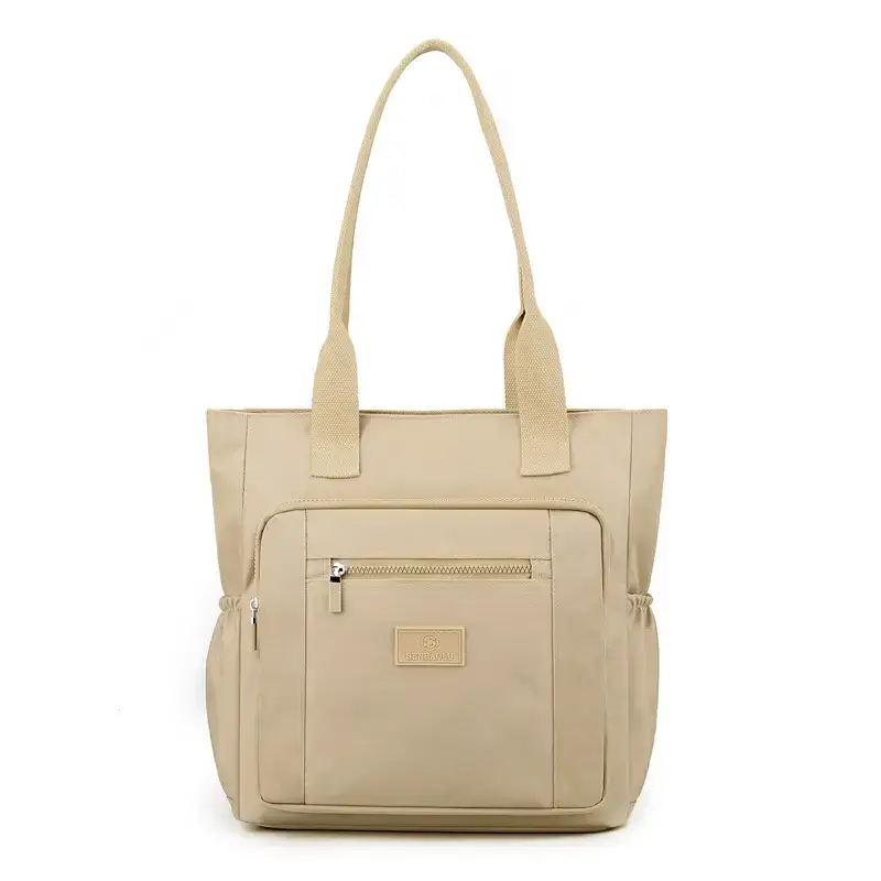Pink Nylon Shoulder Bag for Women 2024 Spring - Image 4