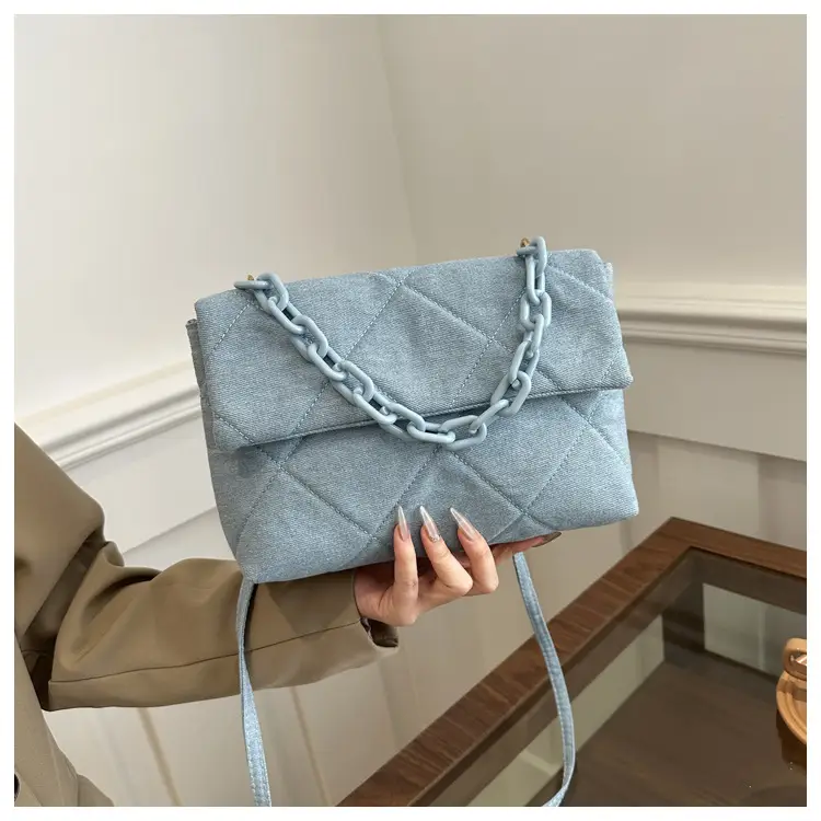 Black Quilted Chain Shoulder Bag for Women 2024 — feature 10
