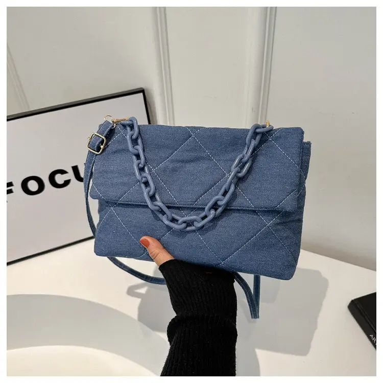Black Quilted Chain Shoulder Bag for Women 2024 — feature 22