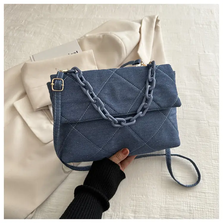 Black Quilted Chain Shoulder Bag for Women 2024 — feature 26