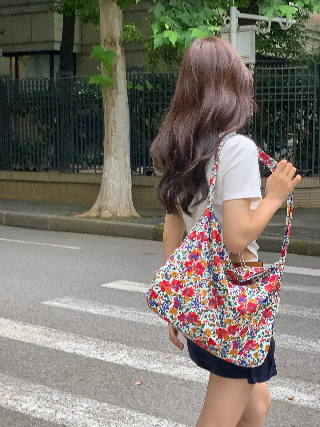 Floral Cloth Crossbody Bag for Women — feature 10