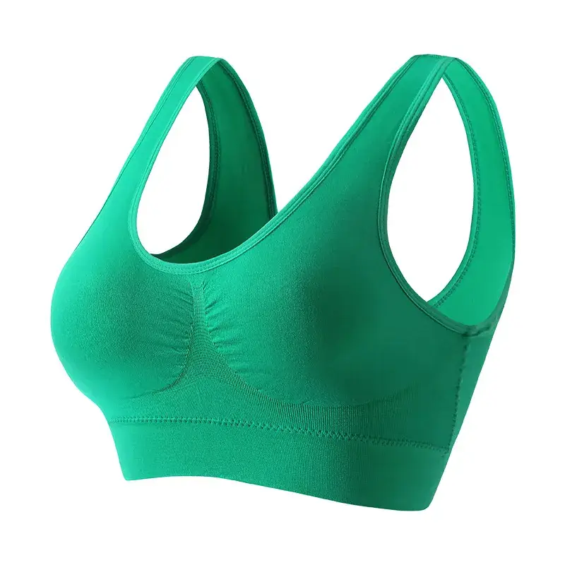 Women's Sexy Bra Back Cushion Yoga Vest Plus Size - Image 5