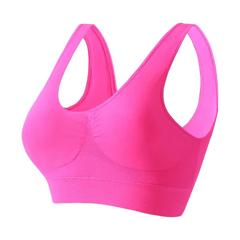 Women's Sexy Bra Back Cushion Yoga Vest Plus Size - Image 7