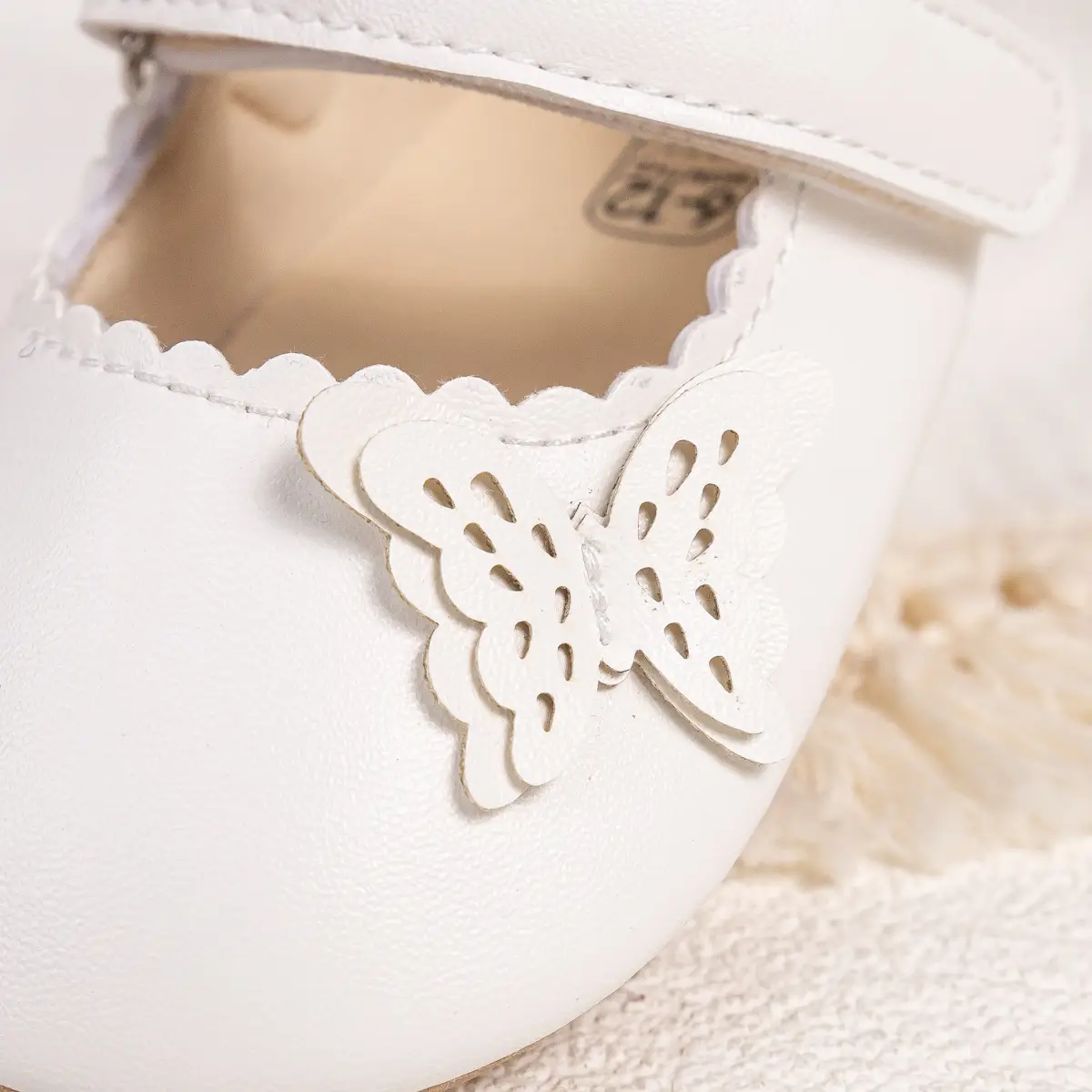 Pink Butterfly Lace Baby Shoes for Toddler Wear — feature 10