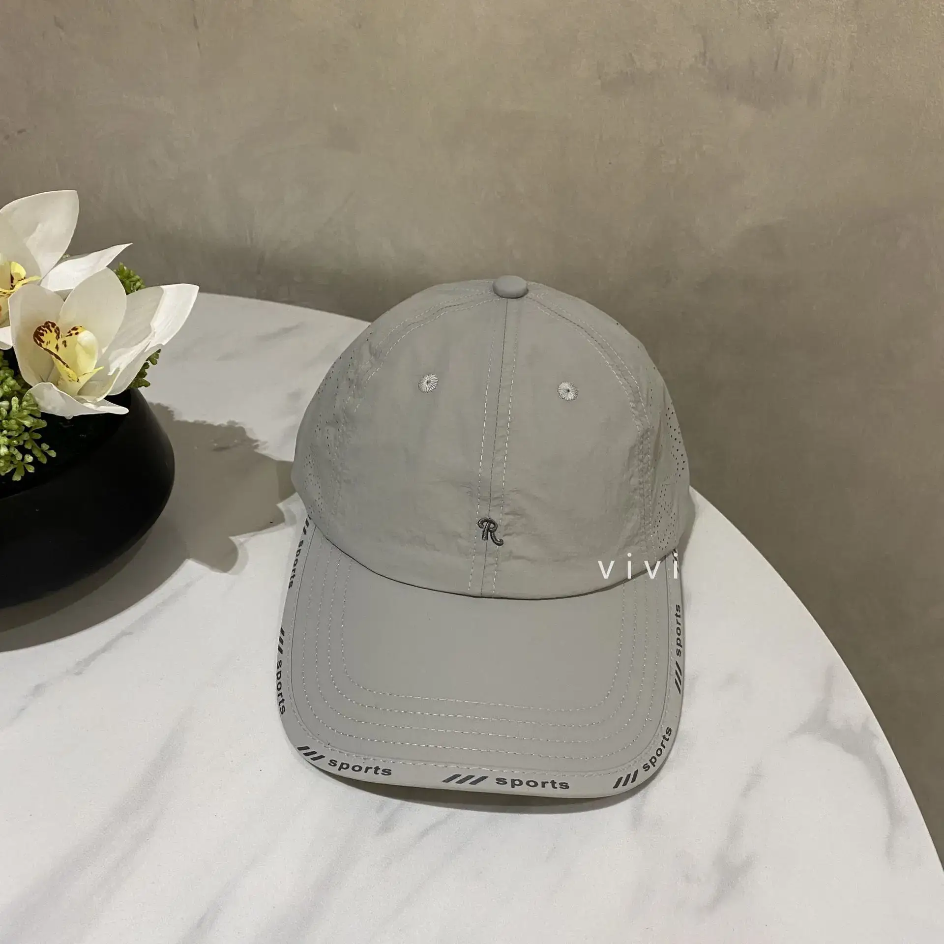 Women's Korean Style Baseball Cap Soft Top Cap with Embroidered Star - Image 6