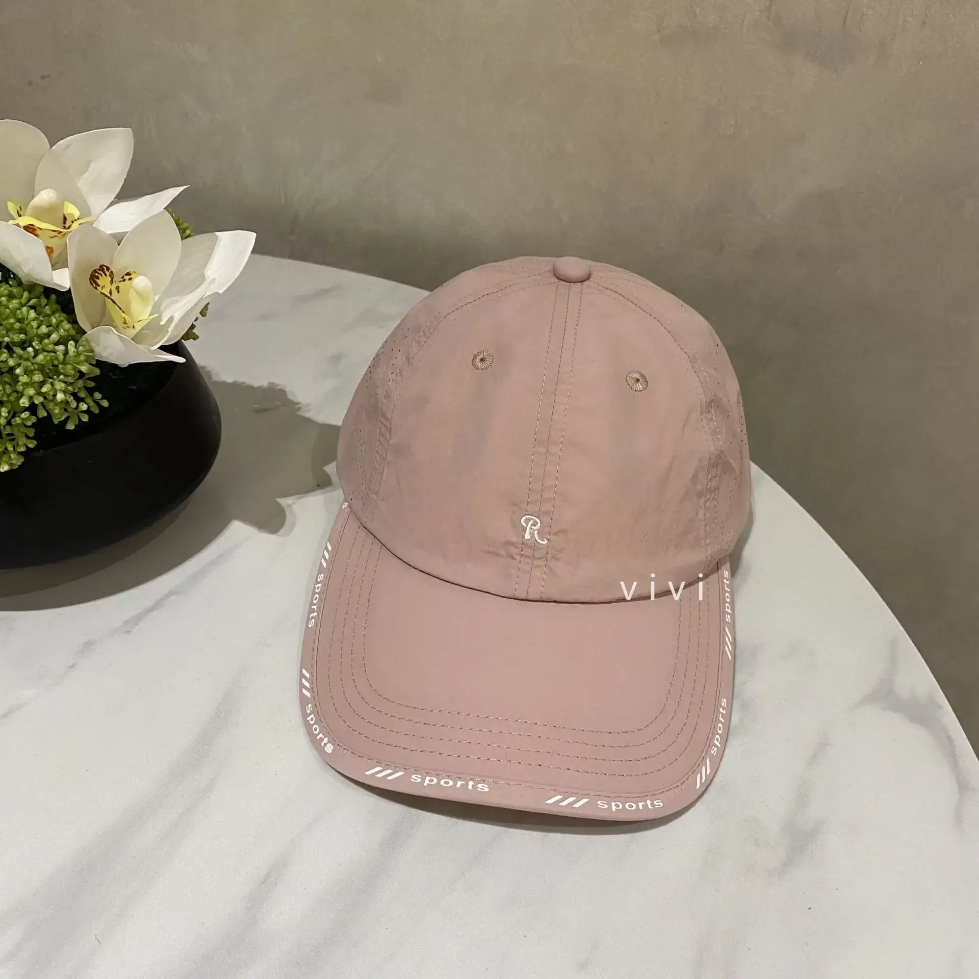 Women's Korean Style Baseball Cap Soft Top Cap with Embroidered Star - Image 5