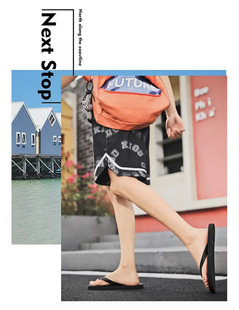 Flip-Flops Men's Simple Flip-Flops Foreign Trade Cross-Border Men's Outdoor Beach Slippers Home Sandals Summer Slippers Wholesale — feature 5