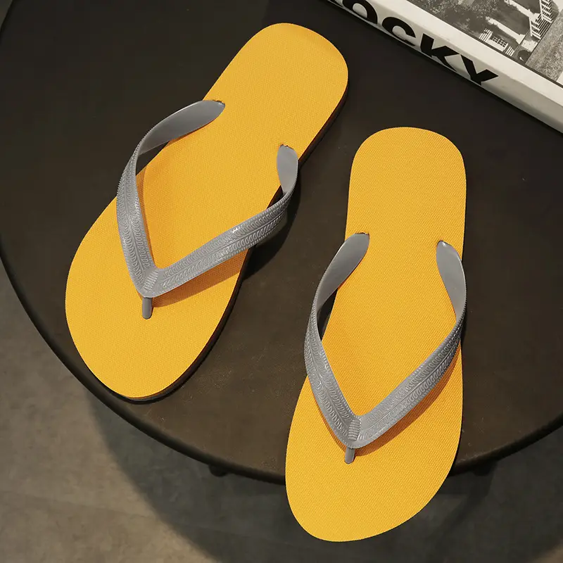 Flip-Flops Men's Simple Flip-Flops Foreign Trade Cross-Border Men's Outdoor Beach Slippers Home Sandals Summer Slippers Wholesale - Image 2