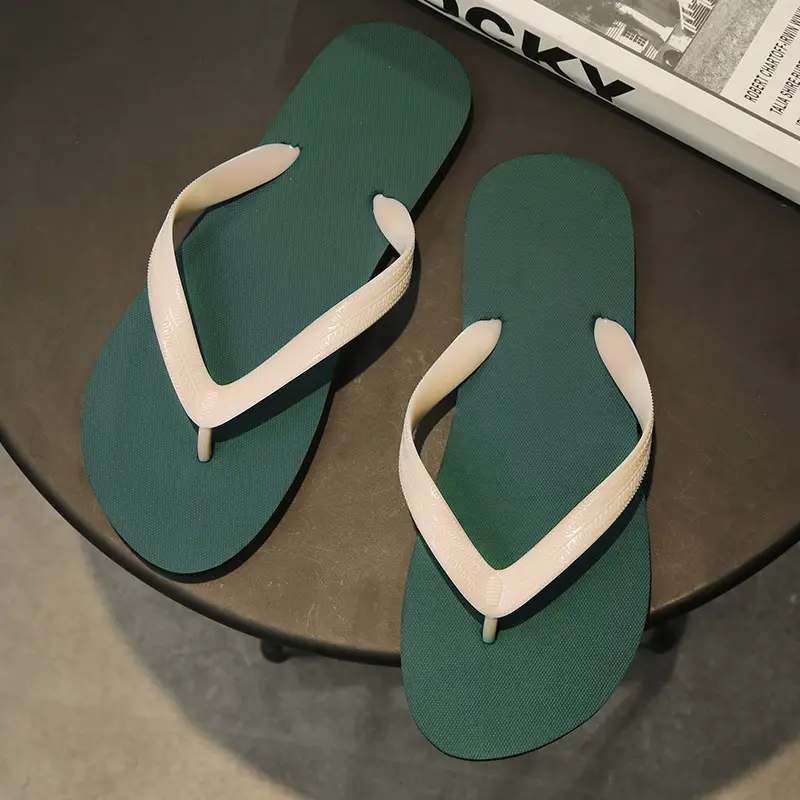 Flip-Flops Men's Simple Flip-Flops Foreign Trade Cross-Border Men's Outdoor Beach Slippers Home Sandals Summer Slippers Wholesale - Image 3
